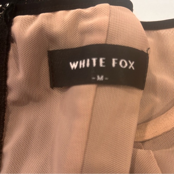 White Fox A Good Night Lace Long Sleeve Bustier Size medium aso Abby McKnight - Picture 5 of 16